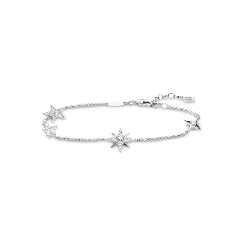 Bracelet THOMAS SABO argent 925 étoiles et zirconias - vue 1