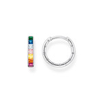THOMAS SABO-oorbellen van 925 zilver met veelkleurige steentjes - afbeelding 1