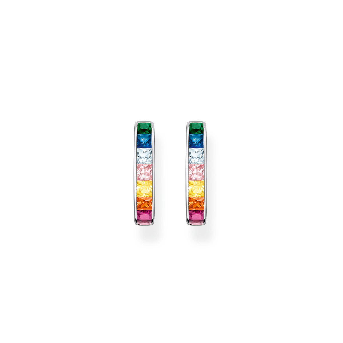 Thomas Sabo Orecchino Singolo In Argento 925, Charm Club, Design Modulabile, Gioiello Unico Per Donna, Regalo Originale