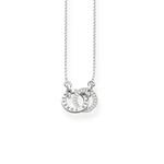 Collier THOMAS SABO FOREVER TOGETHER argent 925 zirconias - vue 1