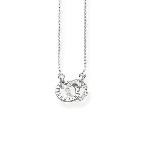 Collier THOMAS SABO FOREVER TOGETHER argent 925 zirconias