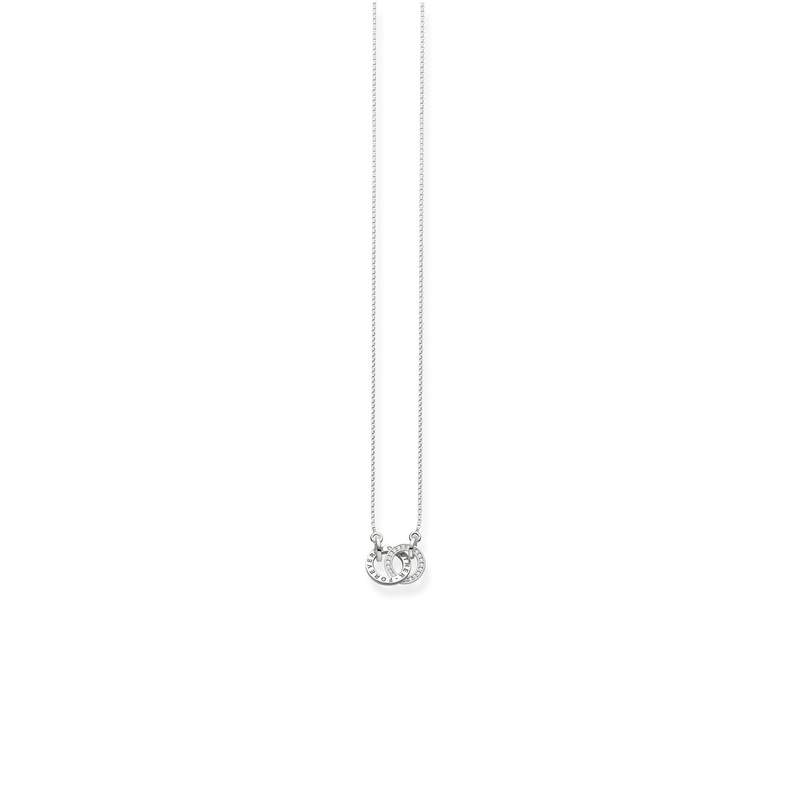 Collier THOMAS SABO FOREVER TOGETHER argent 925 zirconias - vue 2