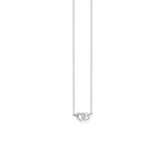Necklace THOMAS SABO silver 925 heart and zirconias - view 2