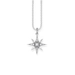 Collier THOMAS SABO argent 925 étoile et zirconias - vue 1