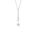 Collier THOMAS SABO argent 925 zirconias - vue 1