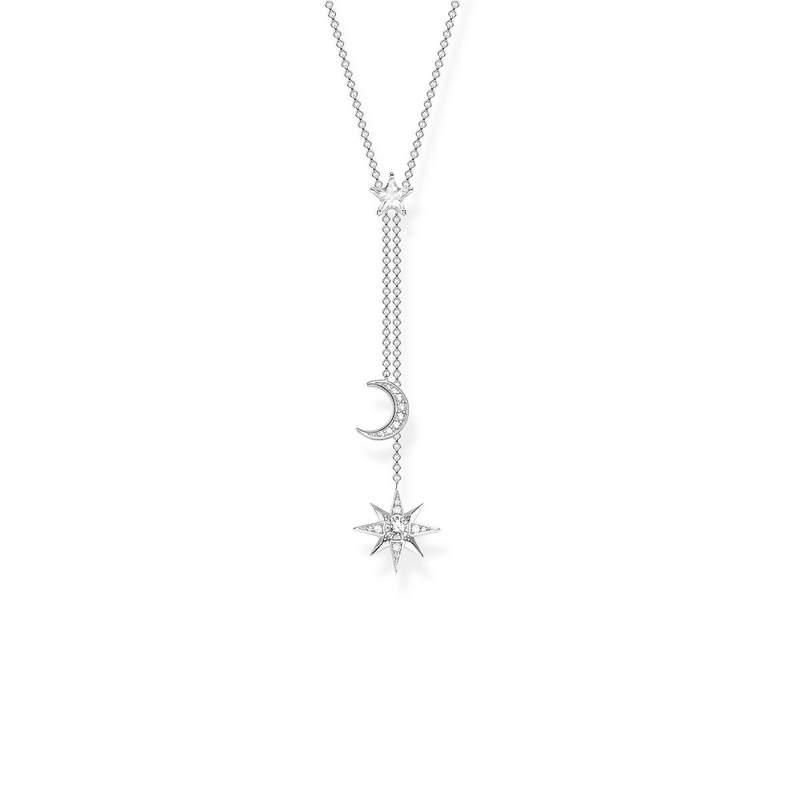 Collier THOMAS SABO argent 925 zirconias - vue 1