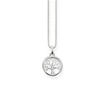 Collier THOMAS SABO argent 925 arbre de vie et zirconias - vue 1