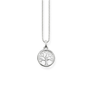 Collier THOMAS SABO argent 925 arbre de vie et zirconias