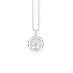 Collier THOMAS SABO argent 925 arbre de vie et zirconias - vue 1