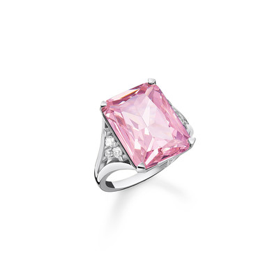 Bague THOMAS SABO argent 925 zirconias - vue 1