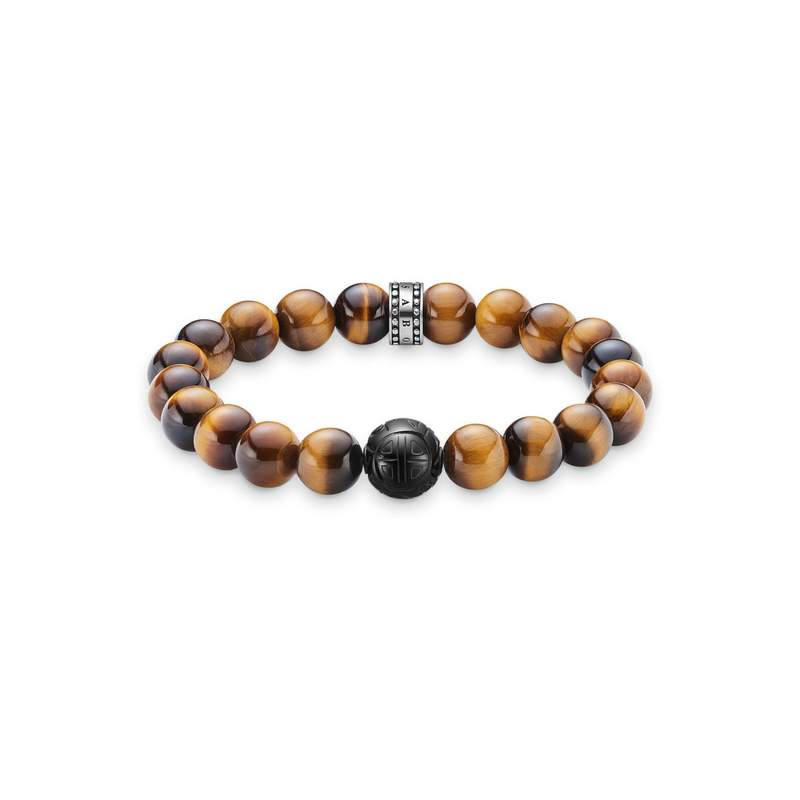 Bracelet THOMAS SABO argent 925 oeil de tigre - vue 1