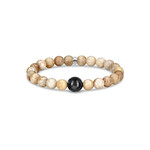 Bracelet THOMAS SABO argent 925 jaspe beige - vue 1