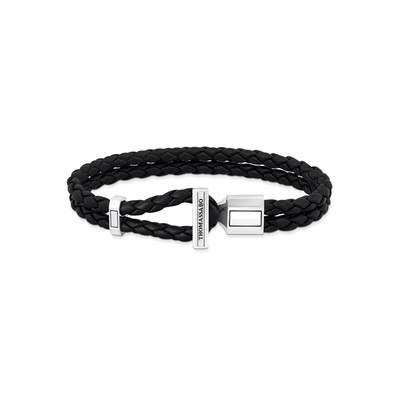 Bracelet THOMAS SABO argent 925 cuir noir