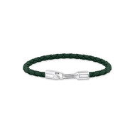 Bracelet THOMAS SABO argent 925 cuir vert