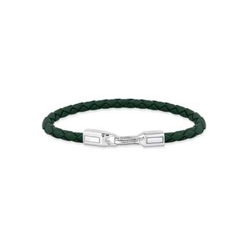 Bracelet THOMAS SABO argent 925 cuir vert