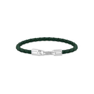 Bracelet THOMAS SABO argent 925 cuir vert - vue 1
