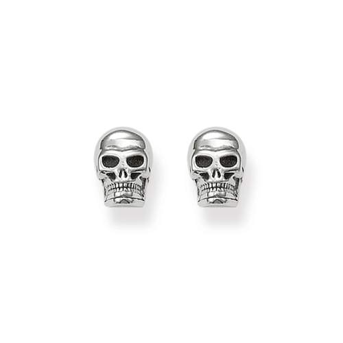 THOMAS SABO silver skull earrings