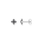 Boucles d'oreilles THOMAS SABO argent zirconias - vue 1