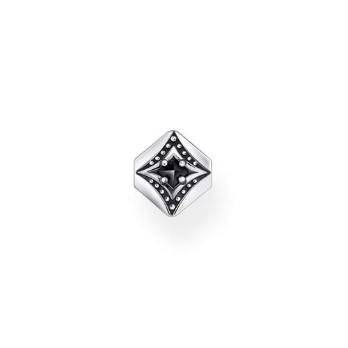 Boucle d'oreille THOMAS SABO argent zirconias, vendue à l'unité