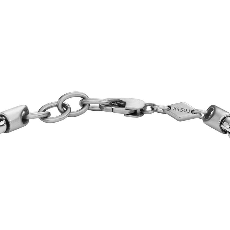 Bracelet FOSSIL acier inoxydable bicolore 19,5 cm - vue 3