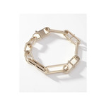 Bracelet FOSSIL acier inoxydable doré 190 cm - vue D3