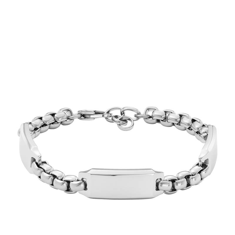 Bracelet FOSSIL acier inoxydable 22,5 cm - vue 1