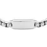 Bracelet FOSSIL acier inoxydable 22,5 cm - vue D1