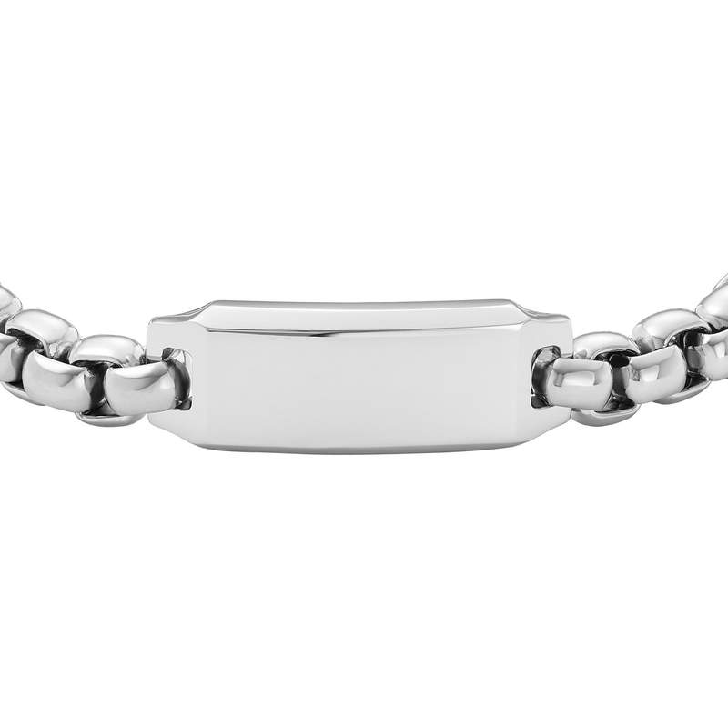 Bracelet FOSSIL acier inoxydable 22,5 cm - vue D1