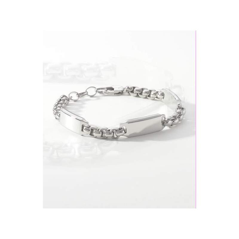 Bracelet FOSSIL acier inoxydable 22,5 cm - vue D3