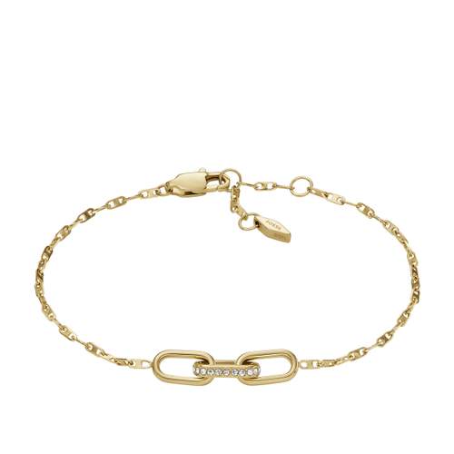 Bracelet FOSSIL HERITAGE acier inoxydable doré
