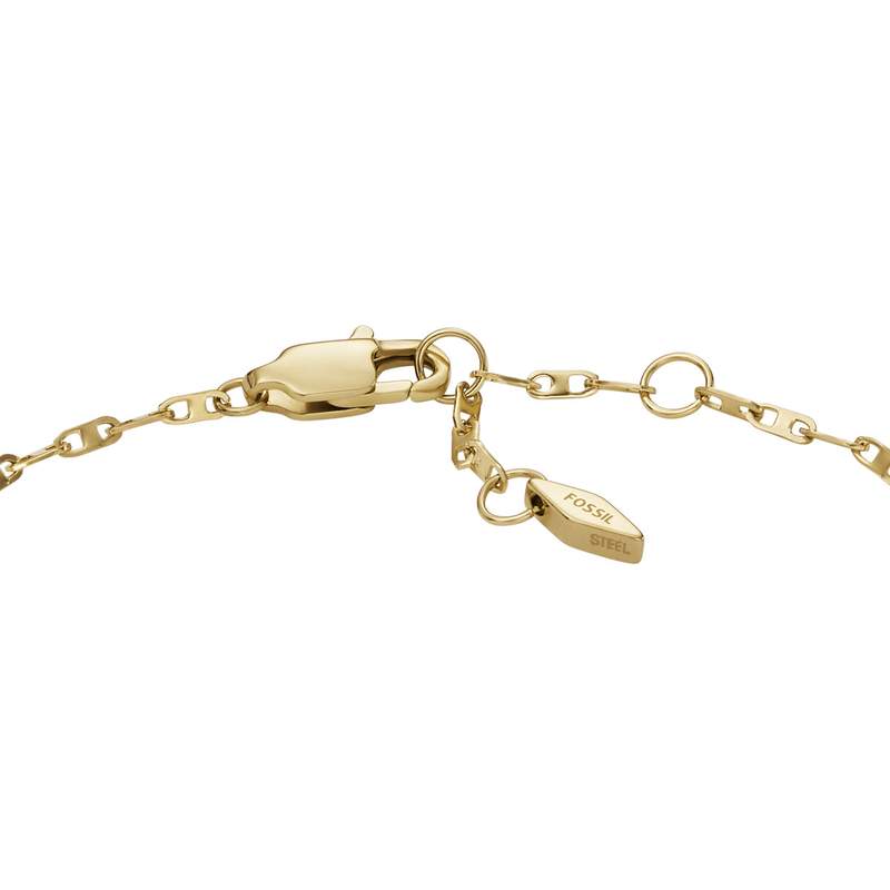 Bracelet FOSSIL HERITAGE acier inoxydable doré - vue 3