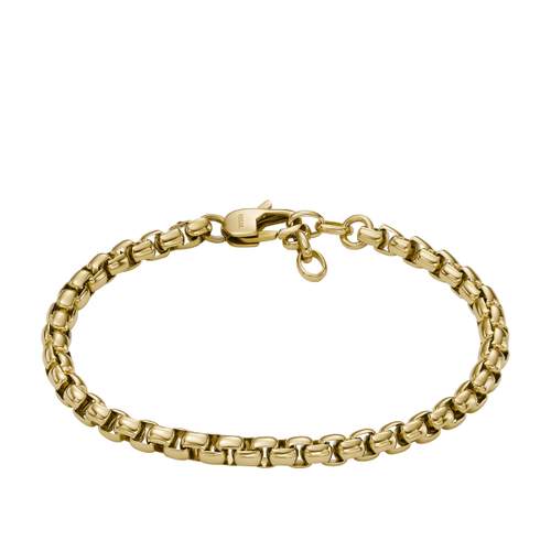 Bracelet FOSSIL acier inoxydable doré