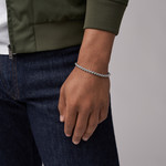 Bracelet FOSSIL acier inoxydable - vue porté 4