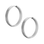 Boucles d'oreilles FOSSIL Harlow acier inoxydable. - vue 3