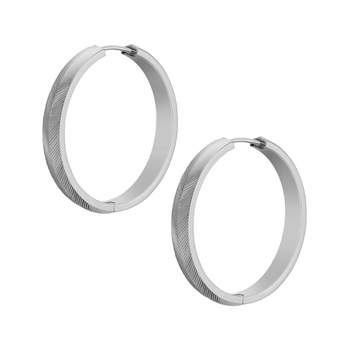 Boucles d'oreilles FOSSIL Harlow acier inoxydable.