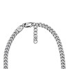 Collier FOSSIL Harlow Linear Texture acier inoxydable - vue V2