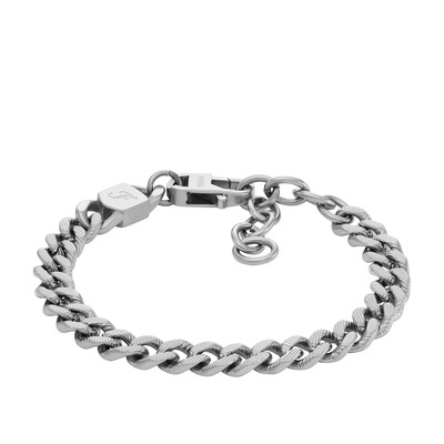 FOSSIL Harlow Linear Texture stainless steel bracelet