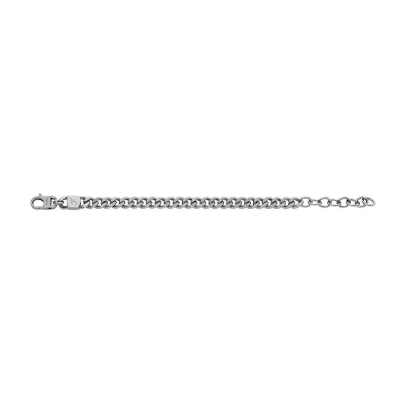 Bracelet FOSSIL Harlow Linear Texture acier inoxydable - vue 2
