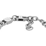 Bracelet FOSSIL Harlow Linear Texture acier inoxydable - vue 3