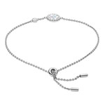 Bracelet FOSSIL argent 925 nacre et zirconias - vue D1