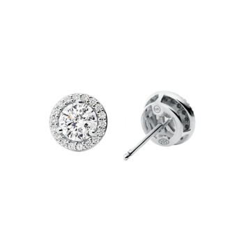 Earrings MICHAEL KORS silver 925 rhodium-plated zirconias