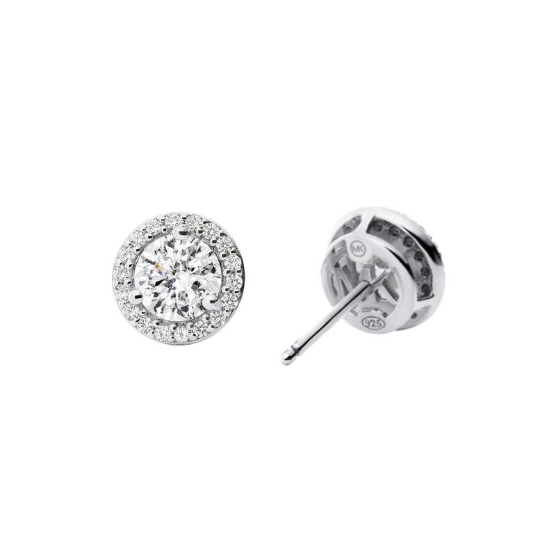 Boucles d'oreilles MICHAEL KORS argent 925 rhodié zirconias - vue 2