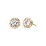 Boucles d'oreilles MICHAEL KORS argent 925 doré zirconias - vue 1