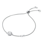 Bracelet MICHAEL KORS argent 925 rhodié zirconias - vue 1