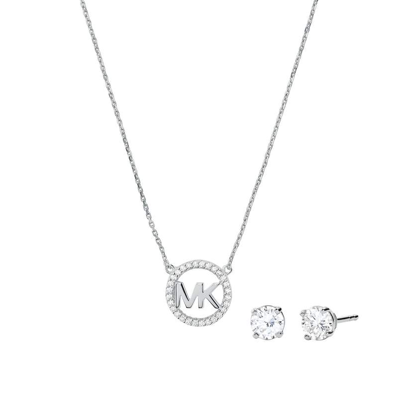 Parure MICHAEL KORS argent 925 rhodié zirconias - vue 1
