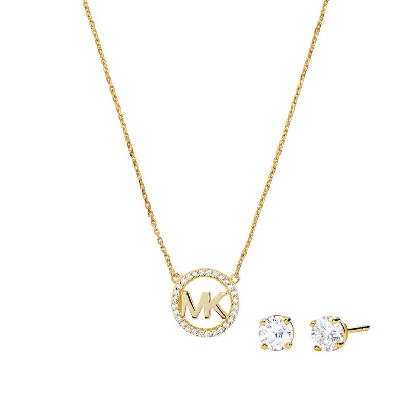 Parure MICHAEL KORS argent 925 doré zirconias - vue 1