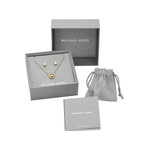 Parure MICHAEL KORS argent 925 doré zirconias - vue D1