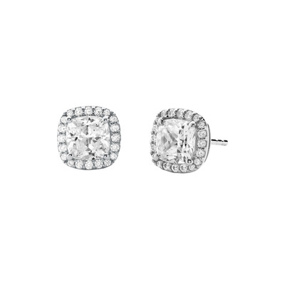 Boucles d'oreilles MICHAEL KORS argent 925 rhodié zirconias