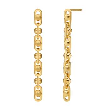 Boucles d'oreilles MICHAEL KORS argent 925 doré pendantes