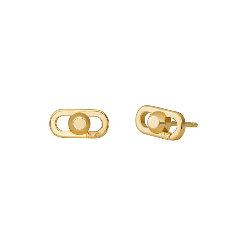 Boucles d'oreilles MICHAEL KORS argent 925 doré - vue 1